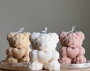 Large Bear Candle